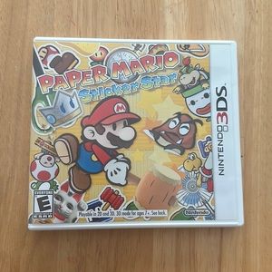 Super Mario 3DS Nintendo sticker star